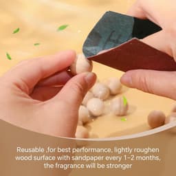 50 Stuks Mottenballen met Cedar Hout Geur - Effectieve Mottenbestrijding voor Kledingkast en Garderobe — thumbnail 3
