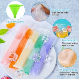 Popsicle Tassen - Waterdicht - Herbruikbaar - Met Ritssluiting - Voor IJsjes — thumbnail 3