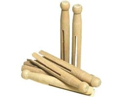 Stormwasknijpers - Wasknijpers set - Kleding drogen - Roestvrij staal - 50 stuks - Zilver