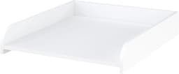 Aankleedopzetstuk Wasmachine - Commode Opzet - Baby Verzorgen - Ruimtebesparend Ontwerp - 71.6 x 63.2 cm - Wit — thumbnail 1