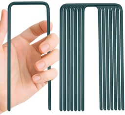 Dailygoods - 50 Stuks U-vormige Grondankers voor Tuin en Camping 150x30x3mm — thumbnail 1