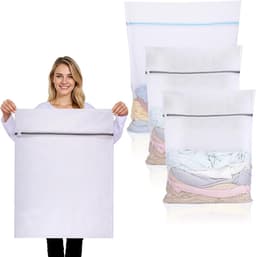 Wasnet Set - Polyester - Herbruikbaar - Met Verstevigde Ritssluiting - Voor Diverse Kledingstukken — thumbnail 4