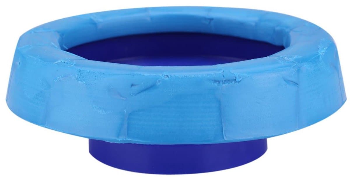 Universele wc-afdichtring afvoerklep afvoerpijp elastisch badkamer wc-accessoires sanitair wc reparatieonderdelen — afbeelding 1