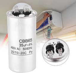 Dailygoods - Condensator - CBB65A - Startcondensator voor airconditioning - 450V - 35UF - Waterdicht en betrouwbaar - Ideaal voor industriële apparatu... — thumbnail 4