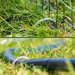 Grondankers van gecoat staal - robuuste grondpennen voor bevestiging van onkruidvlies en folies - grondankers voor tuin en camping - rond (050 stuks - 200x25x3.8mm) — thumbnail 3