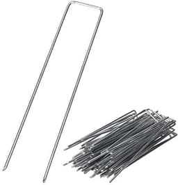 100 stuks Verzinkte Anti-Roest Grondankers - Staaldraad 200 x 30 mm — thumbnail 1