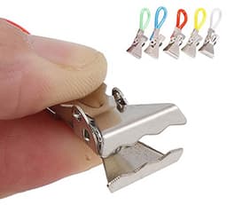 15 stuks multifunctionele handdoekclips en klemmen voor badkamer en keuken - variabele kleuren — thumbnail 3
