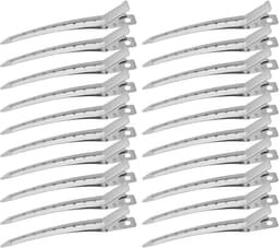 Roestvrije Metalen Duck Bill Haarspeldjes - 24 Stuks, 3,5 Inch - Ideaal voor Kapsels en Styling — thumbnail 1