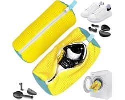 Unyqoos® Herbruikbare schoenwaszakset met ritssluiting voor perfecte reiniging