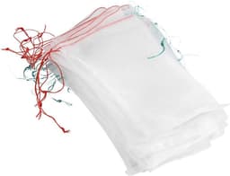 50 Stuks Herbruikbare Fruitbeschermzakjes Nylon Net met Trekkoord voor Planten en Bloemen — thumbnail 1
