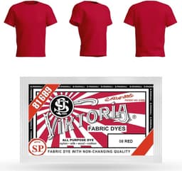 Textielverf voor Kleding - Wasmachinebestendig, 59 Kleuren, 10g Voor 200g Stof — thumbnail 1
