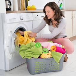 Haarvanger voor wasmachine - set van 4 - zwart - silicon — thumbnail 5
