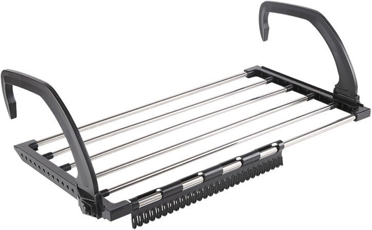 Inklapbare radiator en balkon wasdroger - Radiatordroger 32 x 59 cm — afbeelding 1