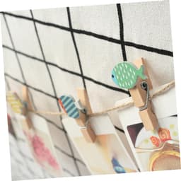 Tropische Vis Clips - Houten Knijpers - Decoratie Knutselen - Fijne Afwerking - 50 Stuks - Gekleurd — thumbnail 4