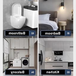 Ruimtebesparend Wanddroogrek voor Kleding met Zuignappen, Verstelbaar en Opvouwbaar voor Balkon en Wasruimte — thumbnail 3