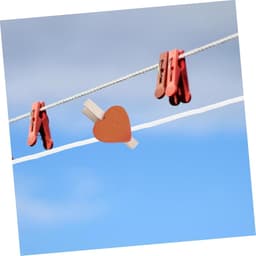 Kledinglijn - Drooglijn Hanger - Kleding Drogen - Winddicht Slipvast - 5 Meter - Wit — thumbnail 2