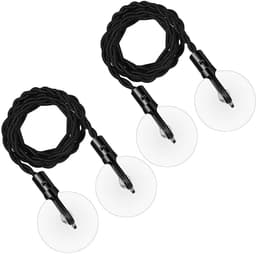 Dailygoods- Waslijn Uittrekbaar - Draagbaar - Campingaccessoires - Waslijn met Haken - Waslijn met Zuignappen - Rubberband Materiaal - Drooglijn — thumbnail 1