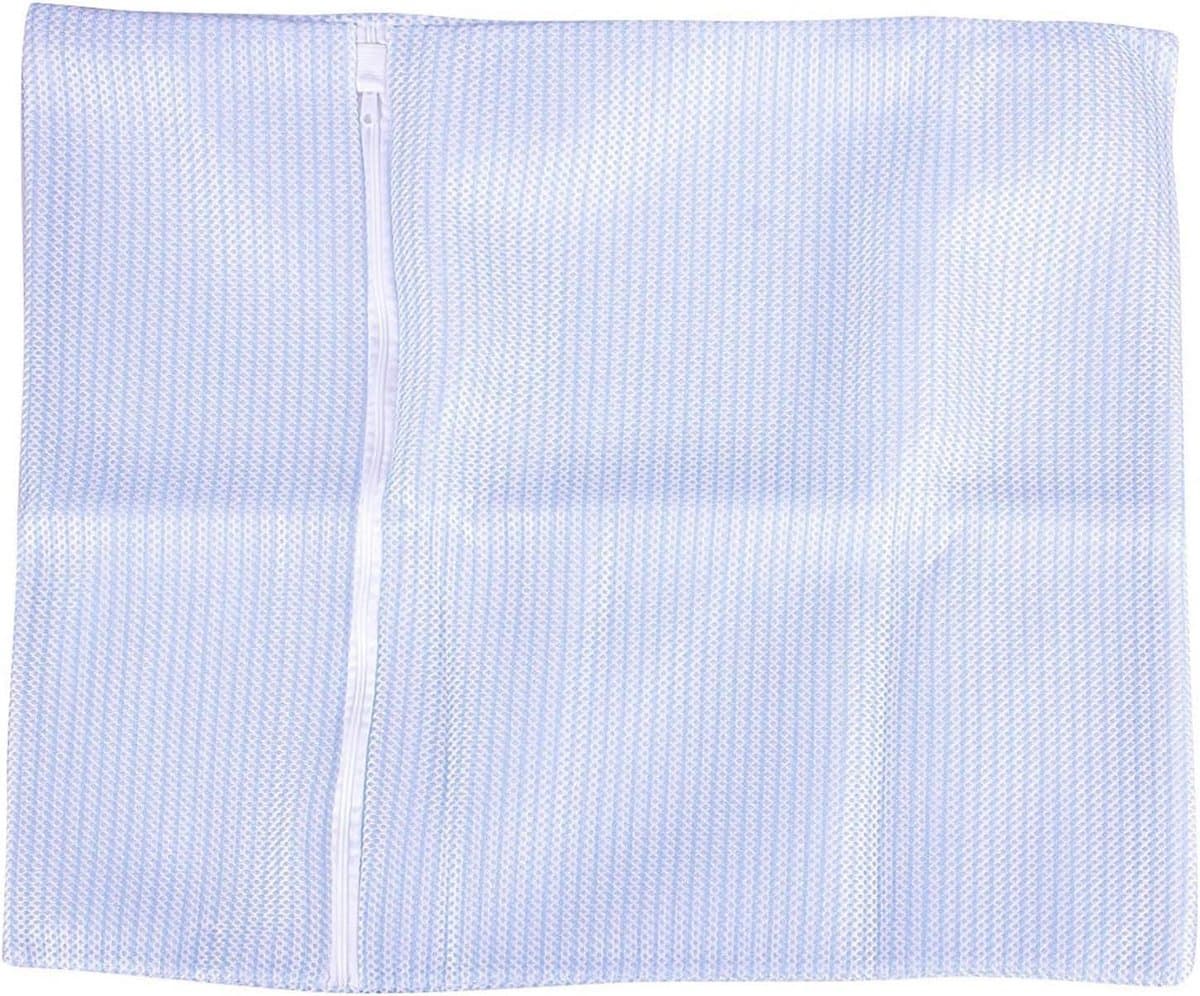 Wastrommel Zak - Beschermhoes - Kleding Beschermen - Voorkomt Pilling - 30 x 40 cm - Wit — afbeelding 1