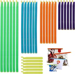 30 stuks sluitklemmen voor zakjes, 28,5/22,5/18,5/12,5/9 cm, herbruikbare sluitclips, voor het bewaren van levensmiddelen, 5 maten — thumbnail 1
