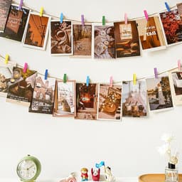 Kleurige Houten Kledingknijpers - 100 Stuks voor Foto's, Collages en Postkaarten, Ideaal voor Creatieve Decoratie — thumbnail 2