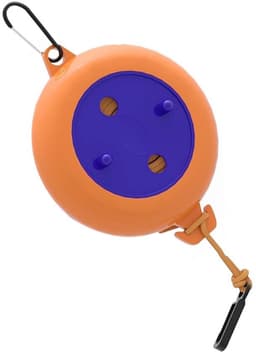 Allecto - Draagbare waslijn - Antislip waslijn - 10 meter - Reis en camping - Lichtgewicht en compact - Geschikt voor buiten en binnen - Voor kampe... — thumbnail 4