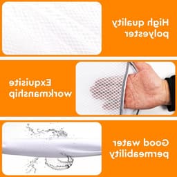 Grote Wasnetten voor de Wasmachine - Set van 2 Reiswaszakken met Handvatten 50 x 60 cm voor Kleding en Ondergoed — thumbnail 4