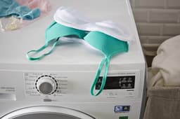 Waszak Beha - Lingerie Beschermer - Kleding Wassen - Net Ontwerp - 32 x 18 cm - Wit — thumbnail 4