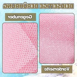 3 Stuks Afrikaans Wasnet, Exfoliërende Netspons, Lange Mesh Ruggenscrubber voor Huidverzorging en Douchegebruik — thumbnail 4