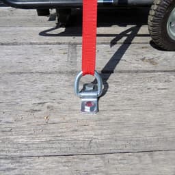 Ring Afmeeranker - Grondhaak D Ring - Vastzetten Vracht - Heavy Duty Staal - 87.5 mm - Zilver — thumbnail 3