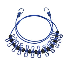 Waslijn Camping - Drogrek Kledinglijn - Kleding Drogen - Antislip Design - 1.7 meter - Blauw — thumbnail 5