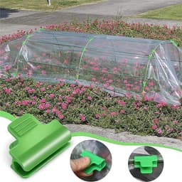 JGS ® Set van 35 Groene Kas Klemmen voor Planten en Netten met Sterke Grip — thumbnail 4