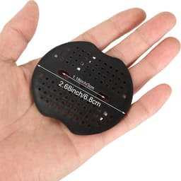 Pack van 200 Buffer Discs voor Grondankers, Kunststof Onderlegschijven voor Tuin, Tent en Netten, Ideaal voor Stabiele Bevestiging en Ondersteuning — thumbnail 5