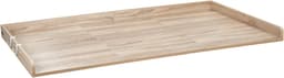 VEVOR Werkblad voor Wasmachine en Droger (137 X 69,9 cm) met Opstaande Rand en Haken, voor Organisatie en Opbergruimte In Linnenkast, voorraadkast Of Keukenblad, Draagvermogen 113 Kg, Eikenlook — thumbnail 2