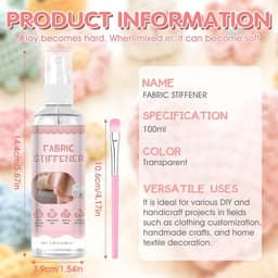 Textiel Spray - Stof Fixeer - Stoffen Behandelen - Langdurige Bescherming - 100 ml - Transparant — thumbnail 2