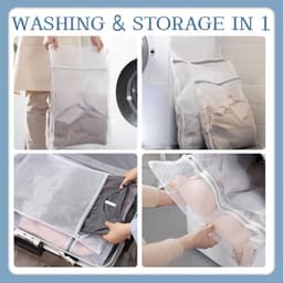 Waszakken voor wasmachine - 3 stuks in handige set — thumbnail 4