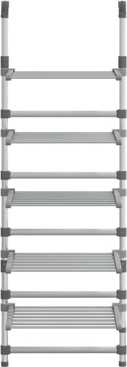 vidaXL - Droogrek - 5-laags - hangend - aluminium — thumbnail 5