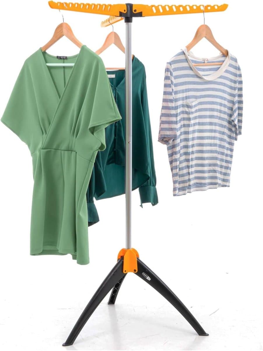 Sturdy Foldable Drying Rack - Standing Clothes Clothes Drying Rack — afbeelding 1