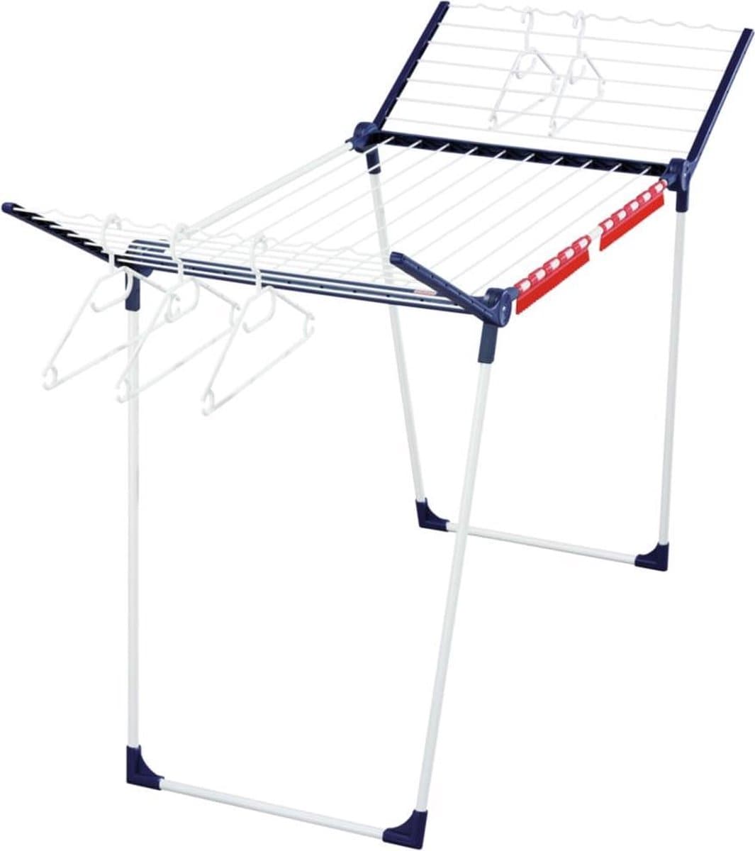Leifheit droogrek Pegasus 200 Solid - met kleine kledingstukken houders - 20 m drooglengte — afbeelding 1