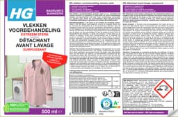 HG vlekken voorbehandeling extra sterk 500ml — thumbnail 2