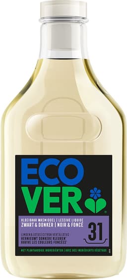 Ecover - Vloeibaar Donker Wasmiddel - Voordeelverpakking 6 x 1.43 L - 186 wasbeurten - Kleurbescherming & Pluisverwijdering - Plantaardig & Biologisch afbreekbaar — thumbnail 3