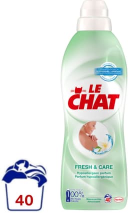 Le Chat Fresh & Care Wasverzachter - 880 ml (40 wasbeurten) — thumbnail 3