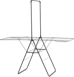 Brabantia HangOn Droogrek 25m - met Stang - Inklapbaar Wasrek - Matt Black — thumbnail 3