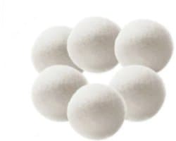 Luxe Drogerballen Organisch - 6x - 100% wol
