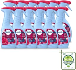 12 x Febreze – Textielspray – Robijn Jasmijn – 500 ml - Grootverpakking - Vaatwasstrips - Textielverfrisser - Textielgeur - Geurverwijdering - Jasmijngeur - Robijngeur — thumbnail 1