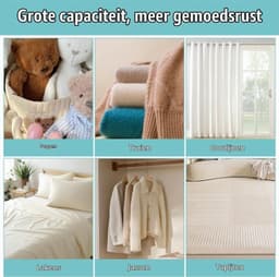 Wasmachine Wasnet voor Dekens, Jassen, Gordijnen en Lakens - 2 Stuks, Duurzaam en Effectief — thumbnail 3