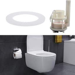 2 STKS Toilet Tank Seal Ring 80x54x3mm Siliconen Seal Compatibel met Toto Flush Valve THU440-A — thumbnail 4