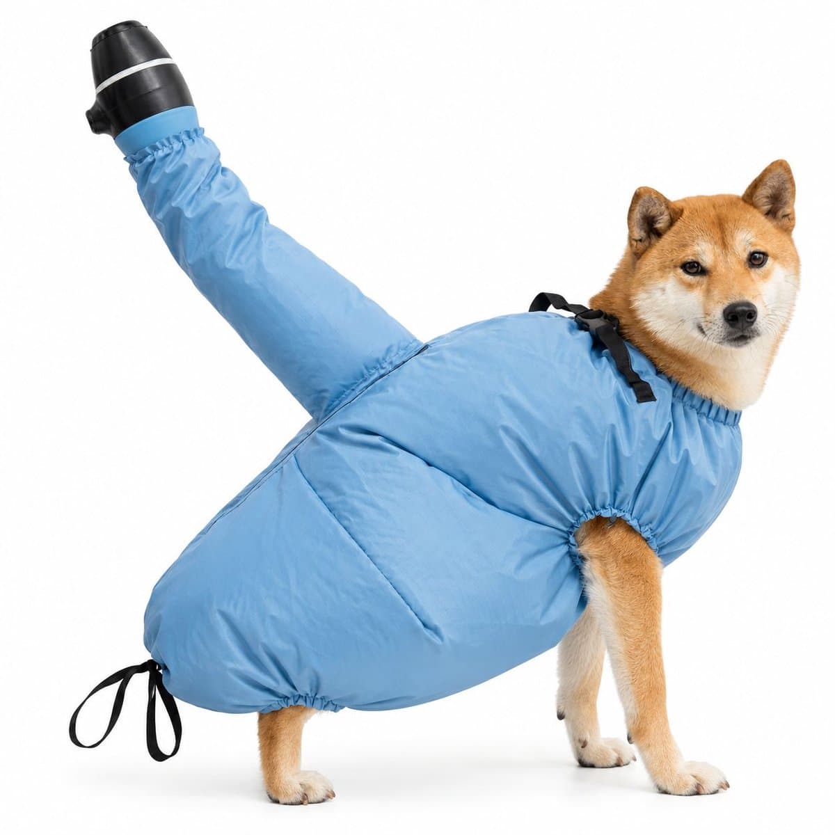 VHV - Huisdier droogzak - Droogzak voor huisdieren - 360° luchtcirculatie - L geschikt voor honden met een - voor honden — afbeelding 1