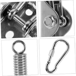 1set Stabiele Hangset Voor Hammock Zakken Rvs Ophanghaak Kit Voor Binnen Buiten Geschikt Voor Keuken Badkamer Woonkamer Kantoor — thumbnail 3