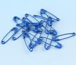 Wasknijpers, veiligheidsspelden, 20 stuks 19 mm meerkleurige broche veiligheidsspelden DIY koperen pinnen for kledingstuk Mini charmante veiligheidsspelden naaigereedschap accessoire (Color : Baby Bl — thumbnail 3