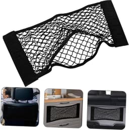 1set Opvouwbare Wandhouder Voor Vuilniszakken Grote Capaciteit Auto Keuken Organizer Met Mesh Ontwerp Voor Zakverzameling — thumbnail 5